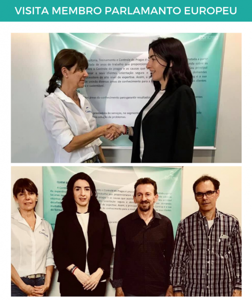 Visita Membro Parlamento Europeu